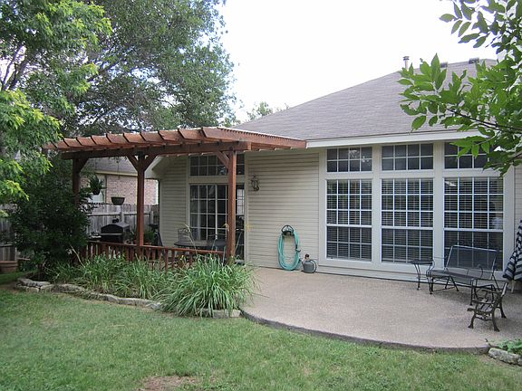 Back Patio with Pergola