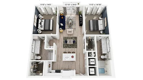 Floor plan B13