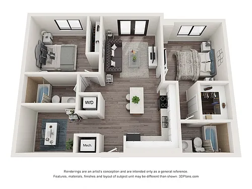 Floor plan Barton