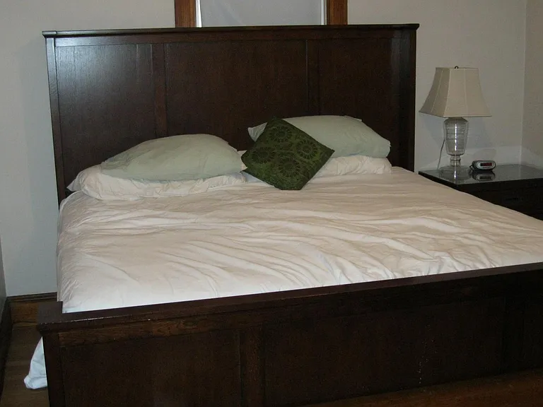 Main bedroom with king size bed