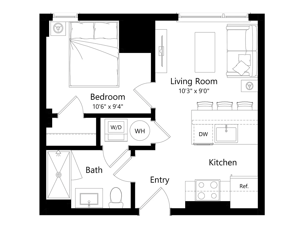 Floor plan A1