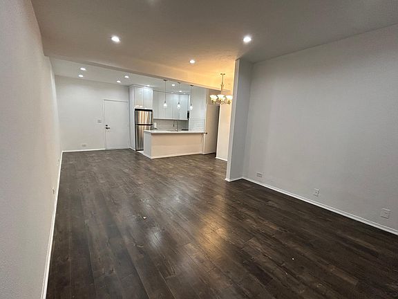 view from sliding door