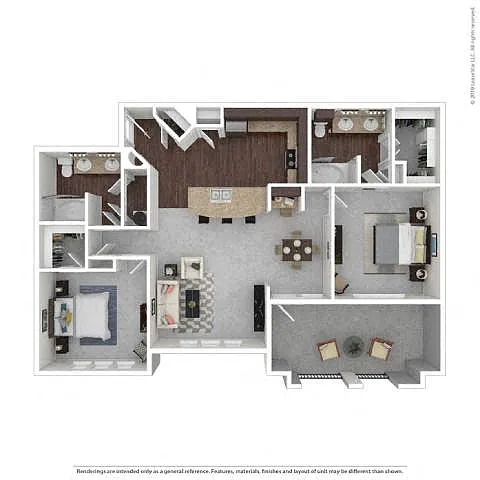 Floor plan B3