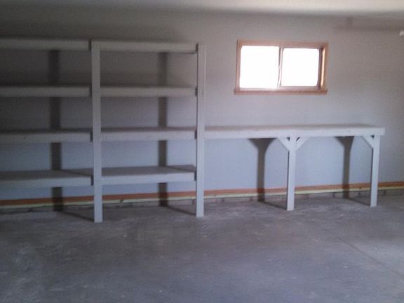Garage shelving