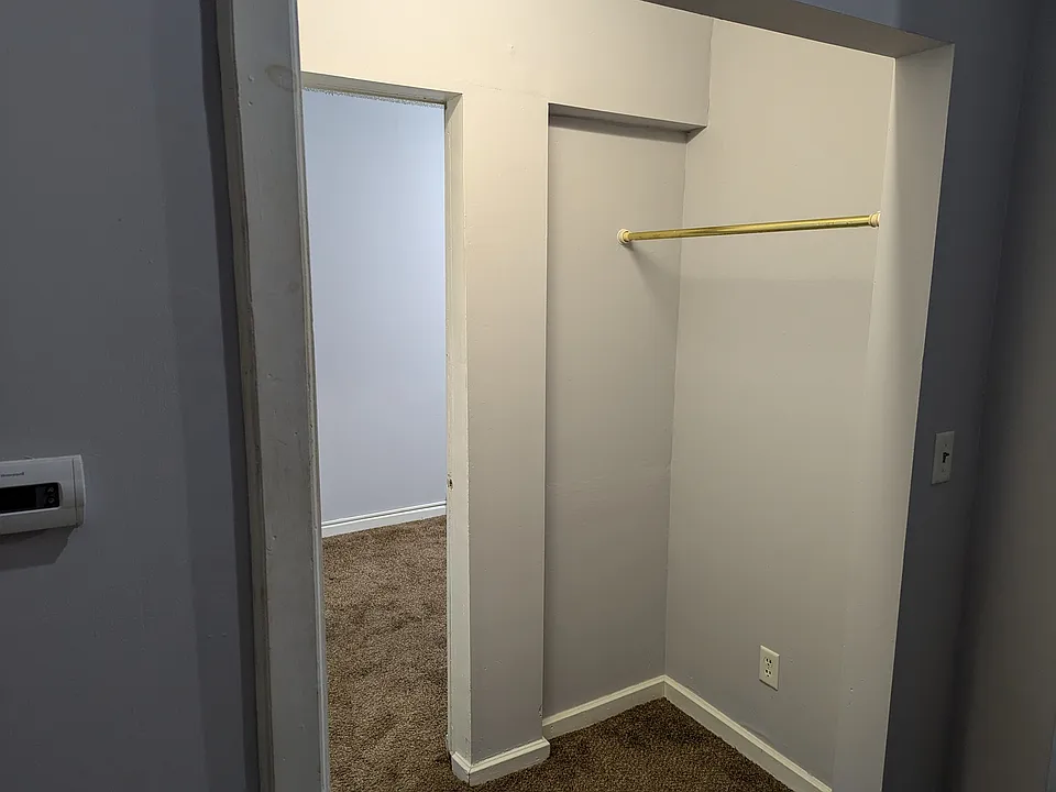 Closet and storage area
