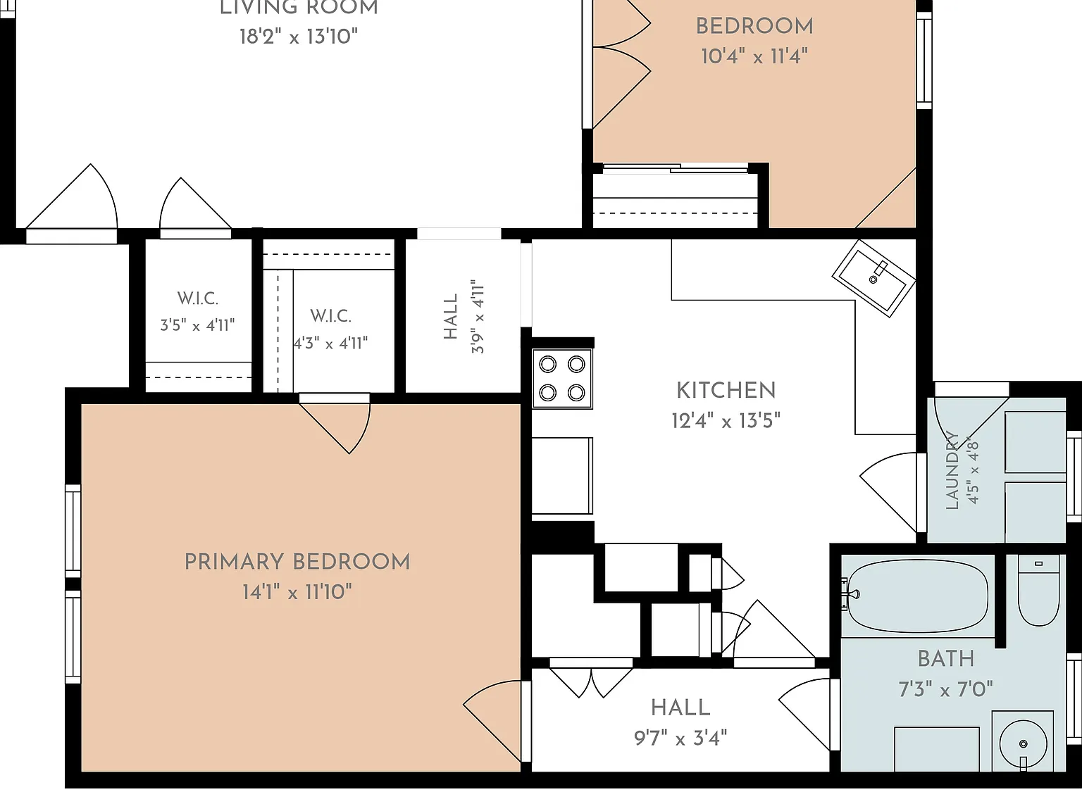 2 bed, 950 sqft, $1,995 — Photo 4