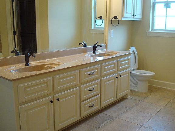 Master bath vanity