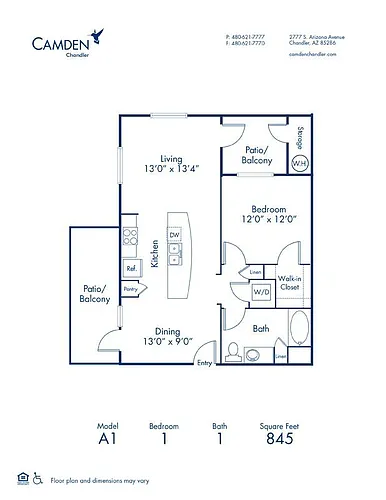 Floor plan A1
