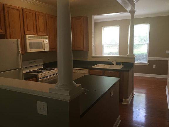 Kitchen view from living room