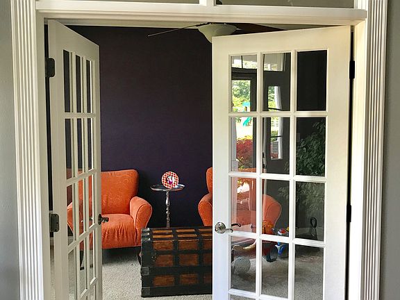Office/Den with French doors