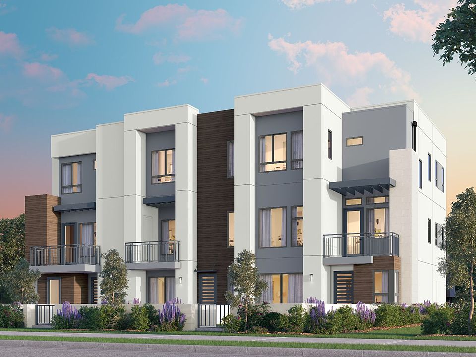 The Landing Tustin Luna A2 Exterior Style Rendering