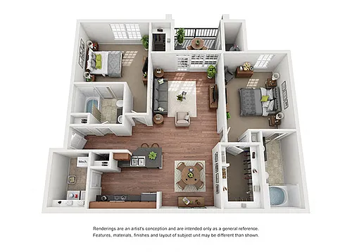 Floor plan Rosslyn