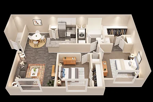 Floor plan B1