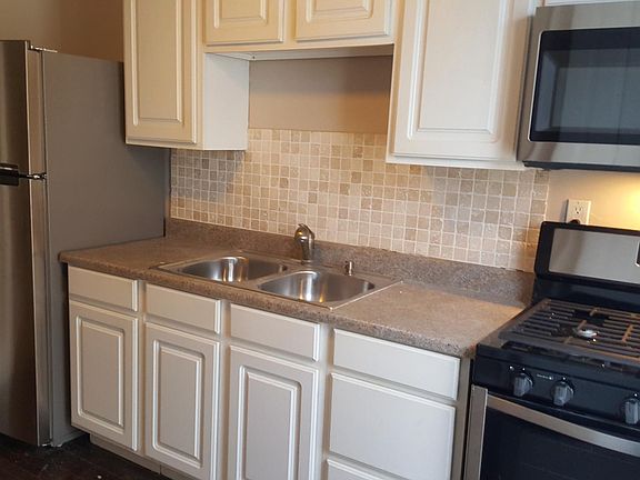 Kitchen with brand new stainless appliances