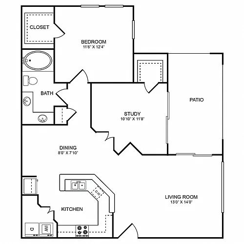 Floor plan B1