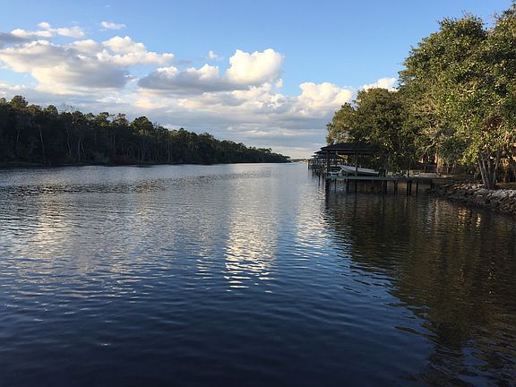 On the dock looking North