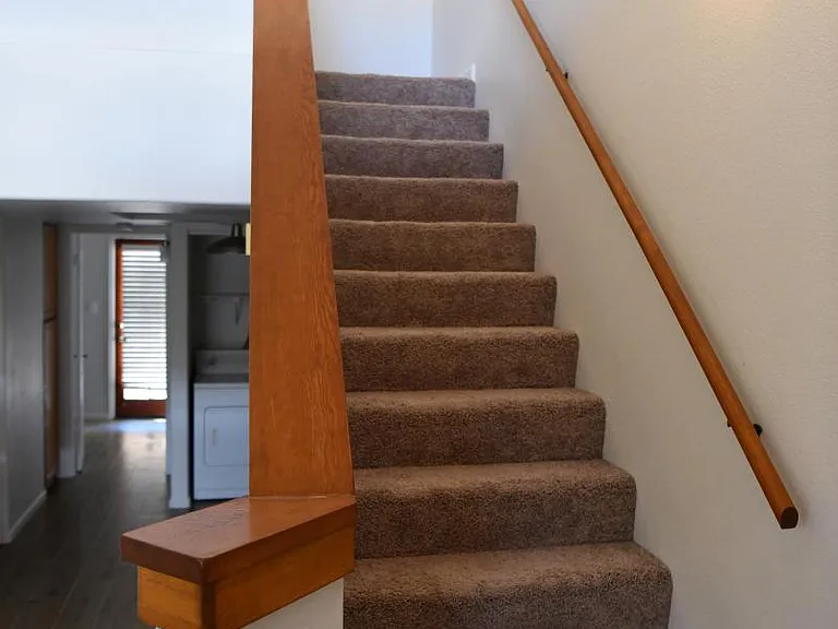 upstairs to the master bedroom