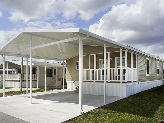 Exterior w/ front carport & porch