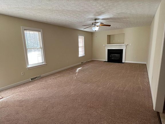 Den with Gas Fireplace