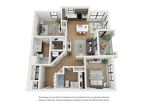 Floor plan B2