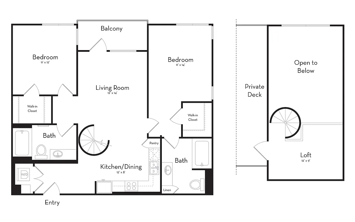 Floor plan W-C2L