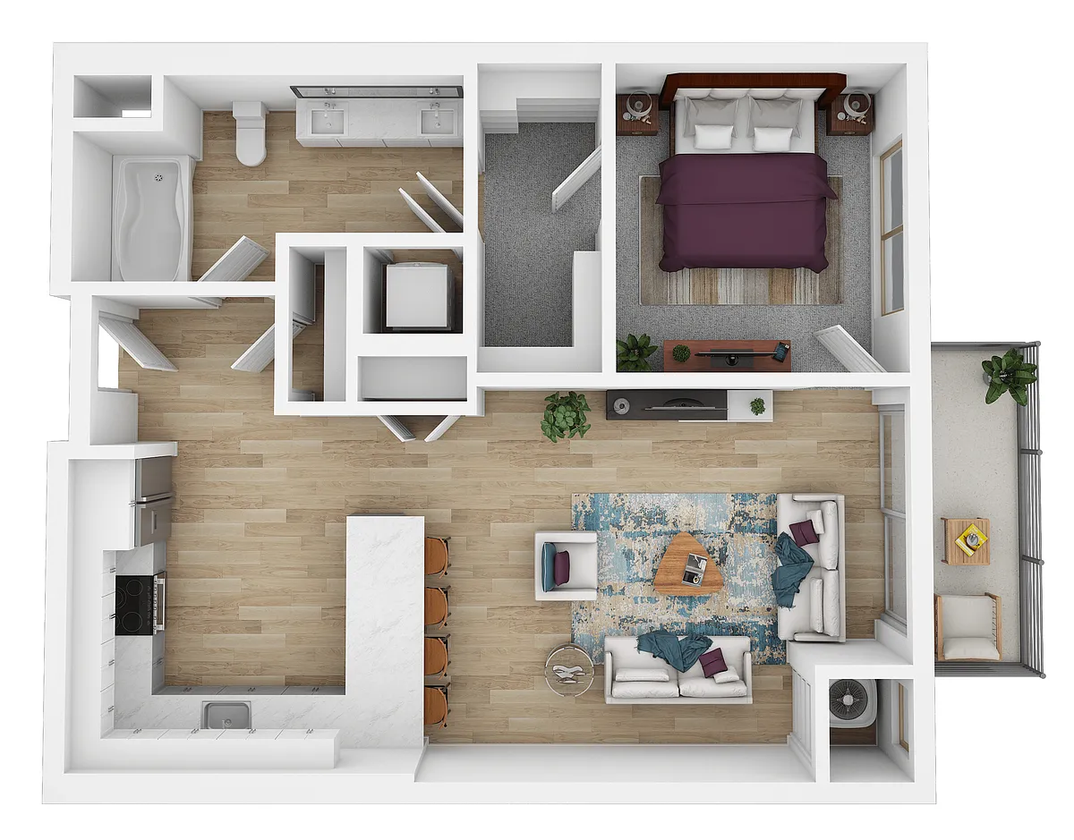 Floor plan B3