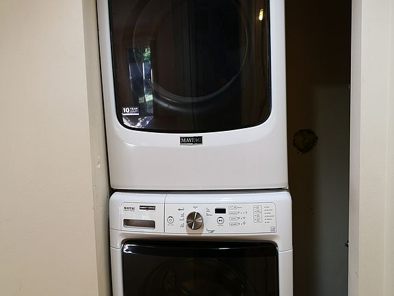 new washer & dryer