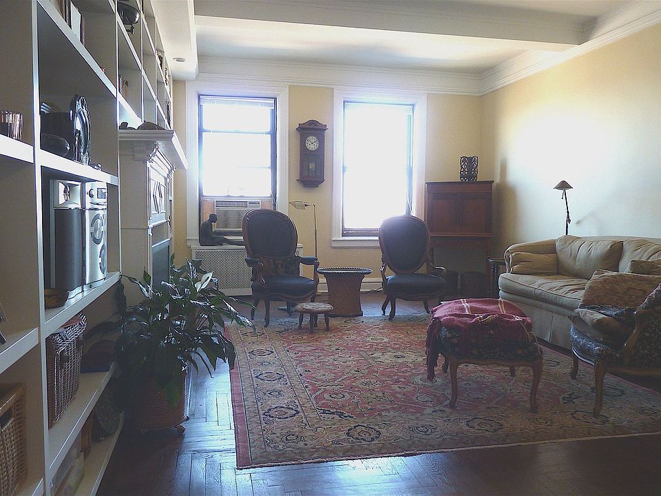 Living Room with Wall Storage Unit