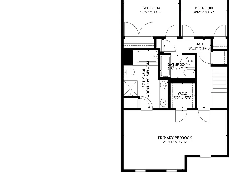 Upper Level Floor Plan