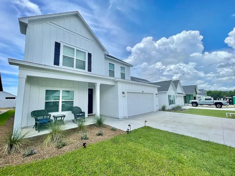 Two Car Garage and Drive Way