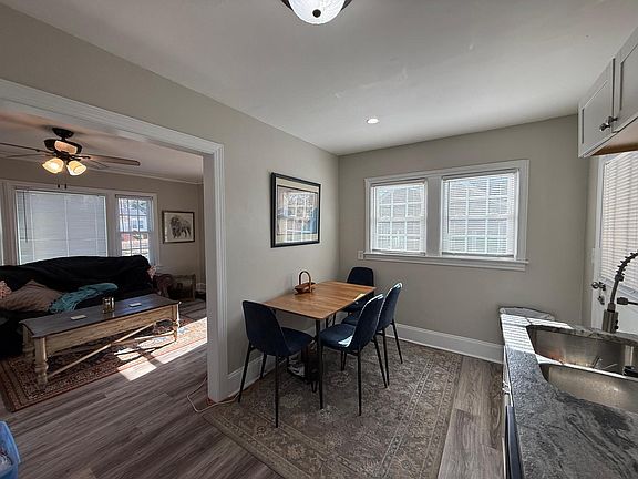 Sunny Dining Area, Granite Countertops
