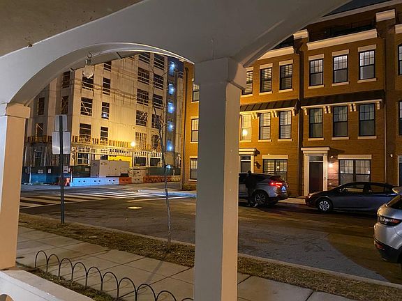 View from front patio, as you exit your home.