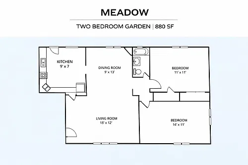 Floor plan Meadow
