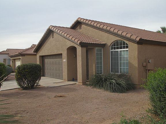 Front of House - desert landscaping