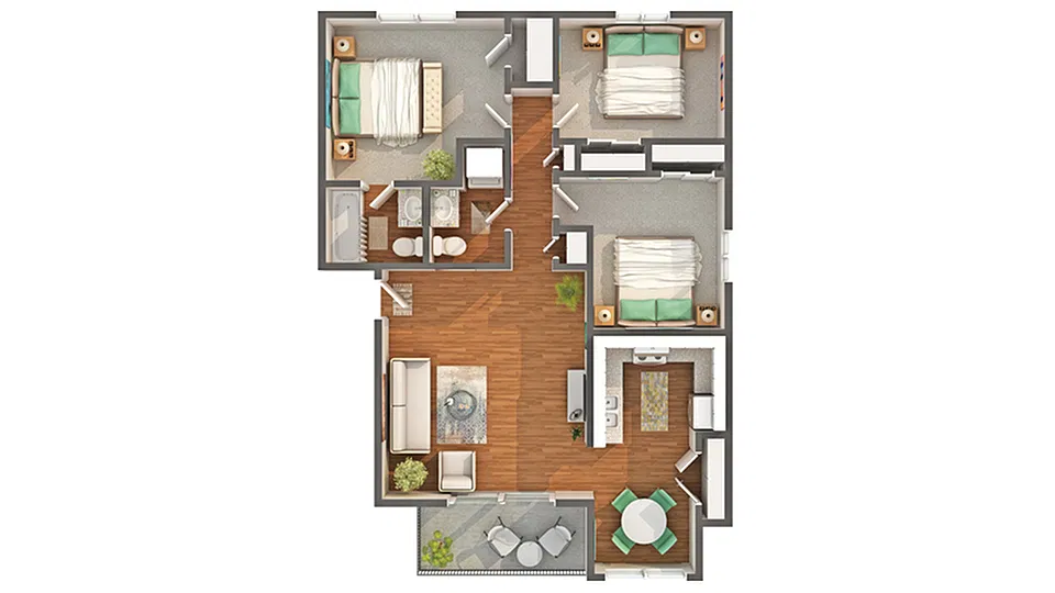Floor plan Somersville