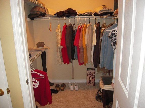 Roomy Walk-in Closet