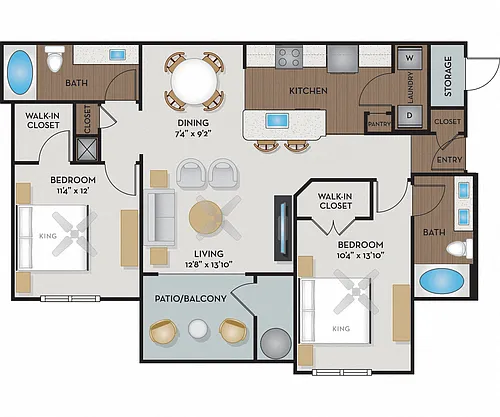 Floor plan Bandera