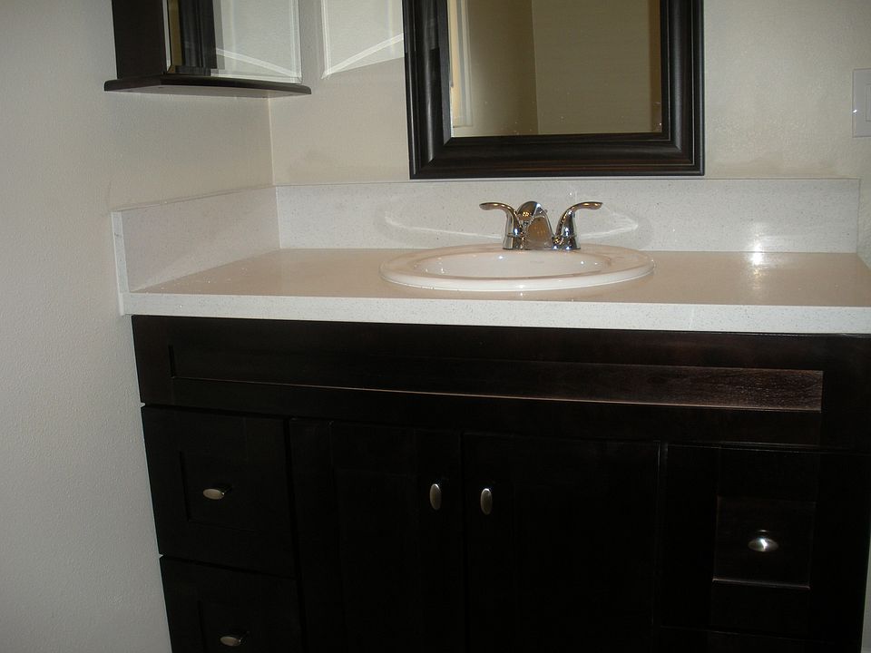 BRAND NEW CABINETS, SINKS, MIRRORS IN THE BATHROOMS