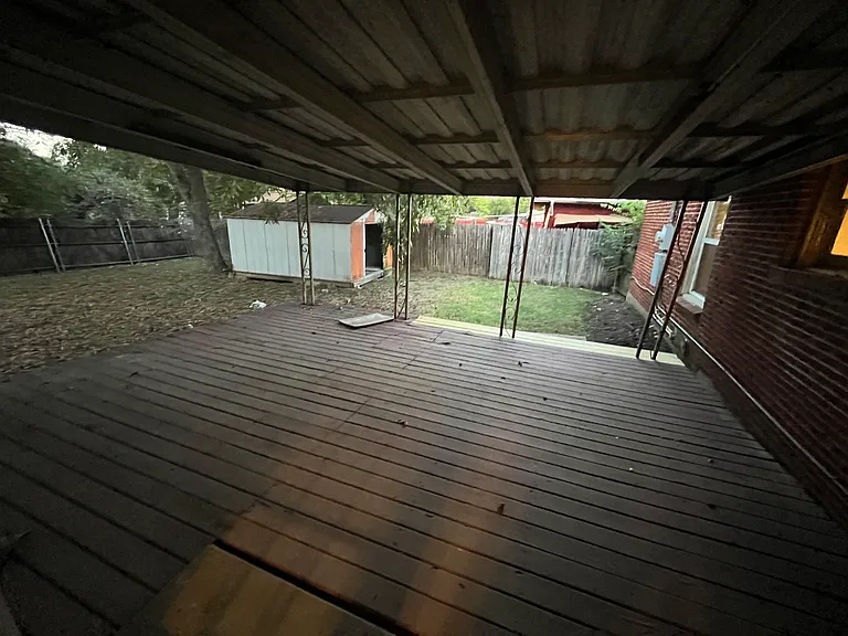 backyard patio