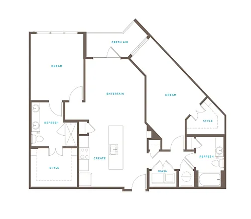 Floor plan B2