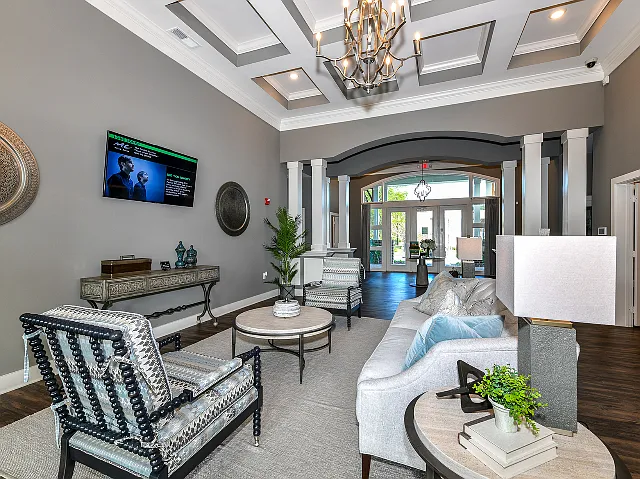 Clubhouse Interior Seating Area