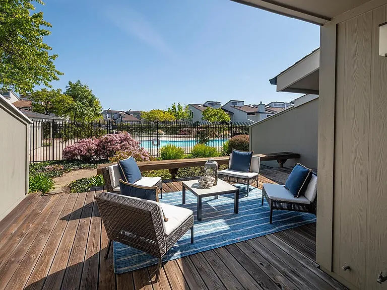 Patio (furniture not included)