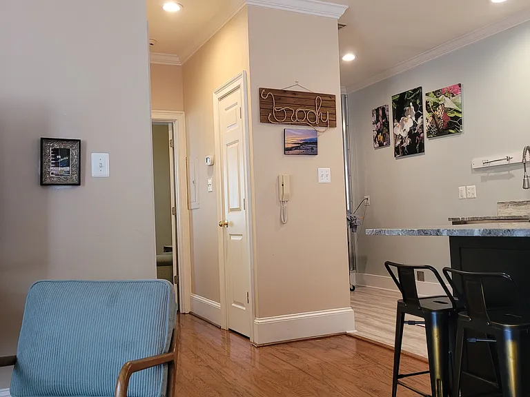 Intercom: Deliveries & guests can call you to unlock the gate. This condo is Secure inside the gated courtyard.
