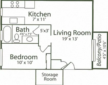 Village Gardens Apartments — Photo 14