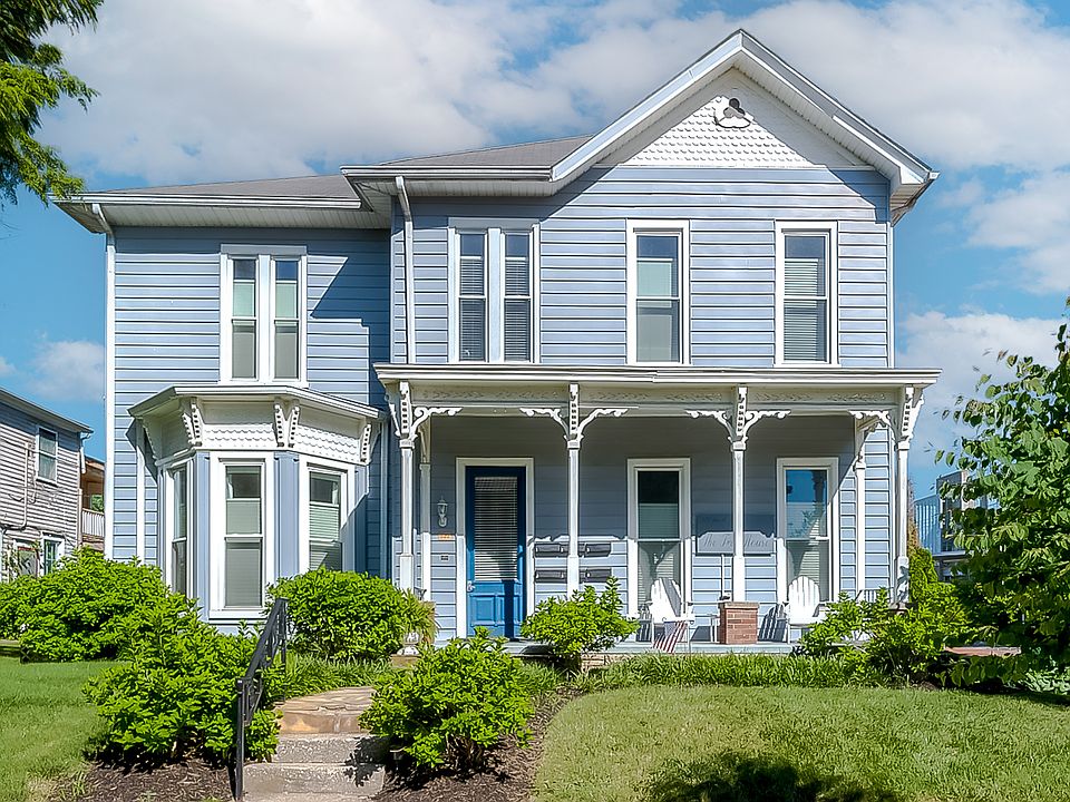 Front of apartment house