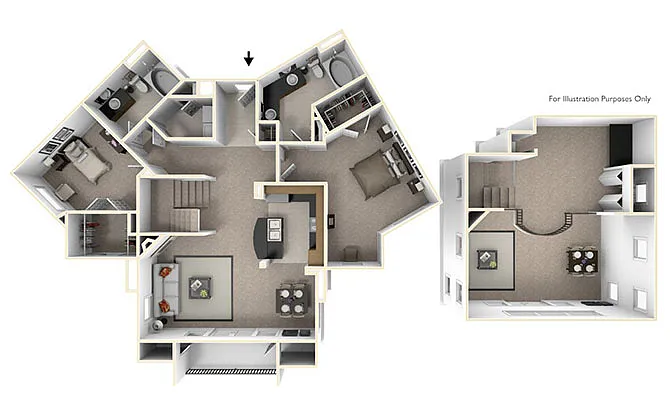 Floor plan B3-Loft