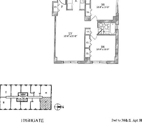 2nd image of 182 E 95th St APT 2H