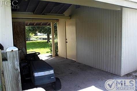 Breezeway and Boat house entrance
