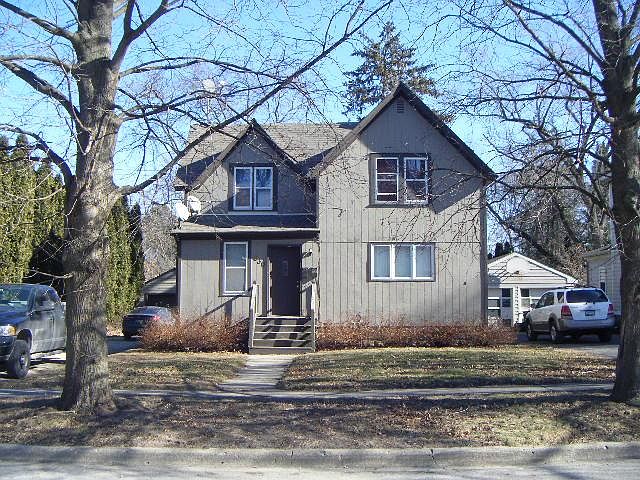 Front of apartment