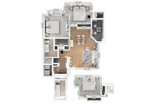 Floor plan 2A1